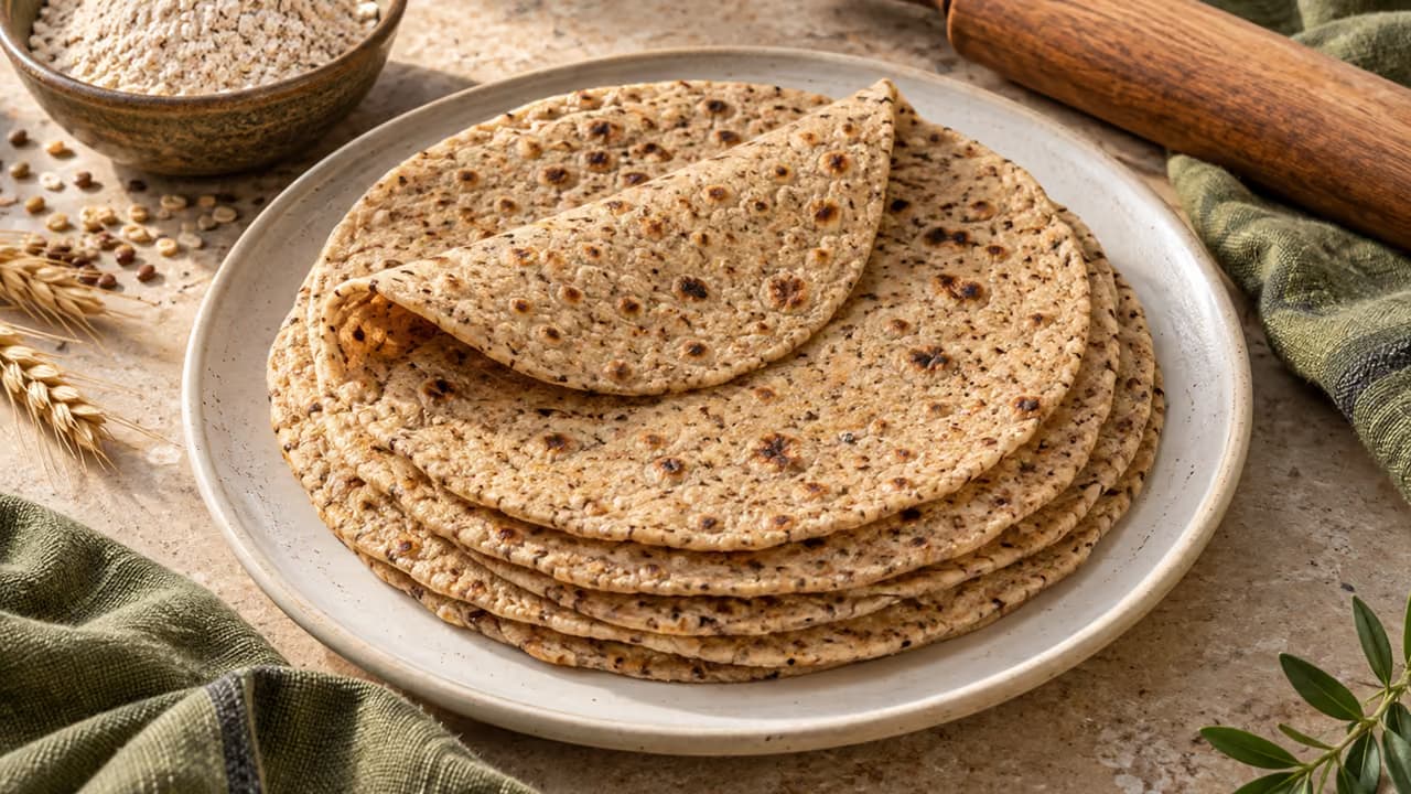 Multigrain Roti Recipe with SadaPure 18-Ingredient Atta