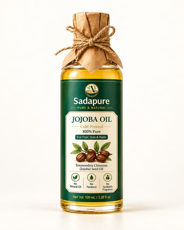 SadaPure Cold-Pressed Jojoba Oil (جوجوبا آئل)