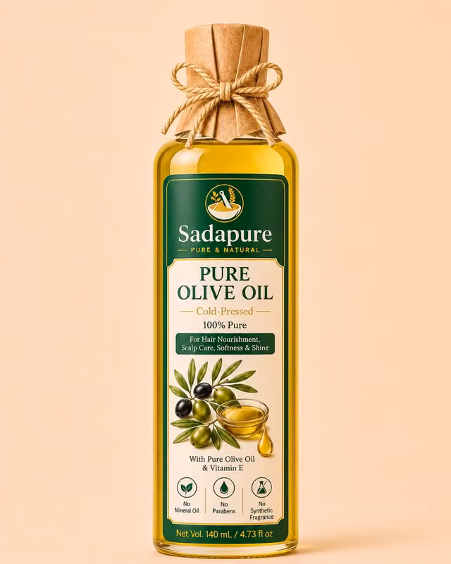 Pure Cold Pressed Olive Oil زیتون کا تیل  Hair, Skin, Scalp & Massage