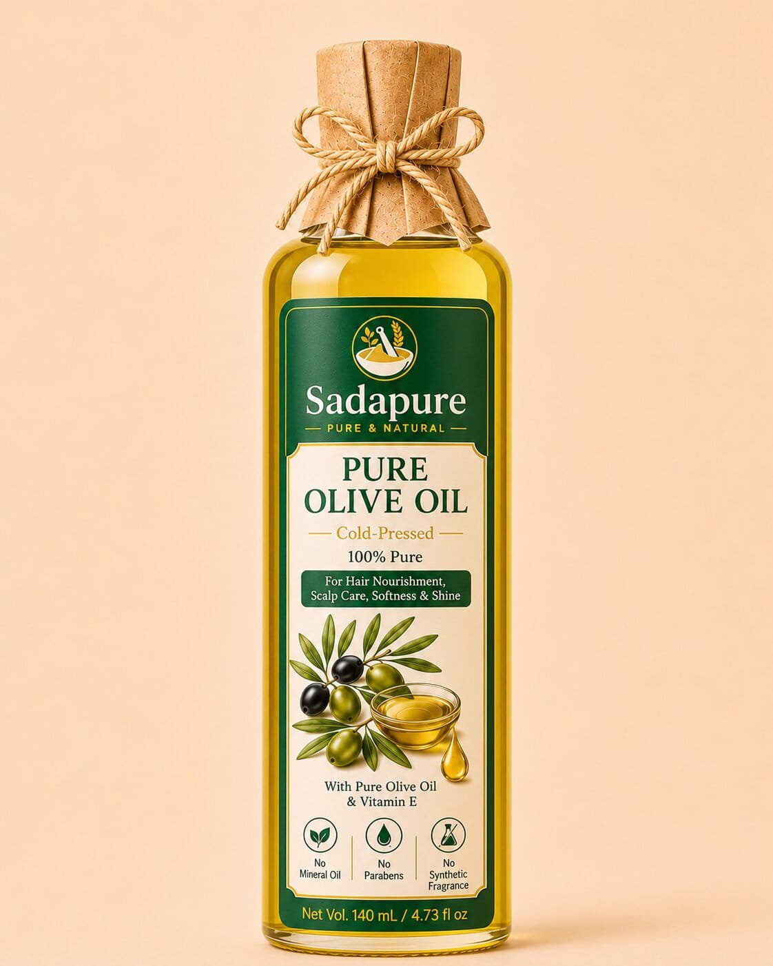 Pure Cold Pressed Olive Oil زیتون کا تیل  Hair, Skin, Scalp & Massage