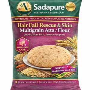 Hair Fall Rescue & Skin (biotin/fiber rich, beauty-support) MultiGrain Atta (Flour)
