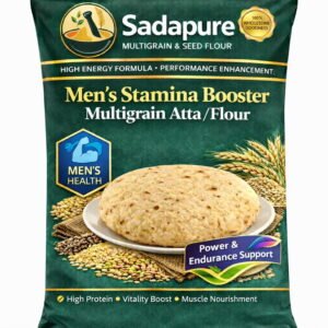 SadaPure Men’s Stamina Booster Multigrain Atta (Flour)